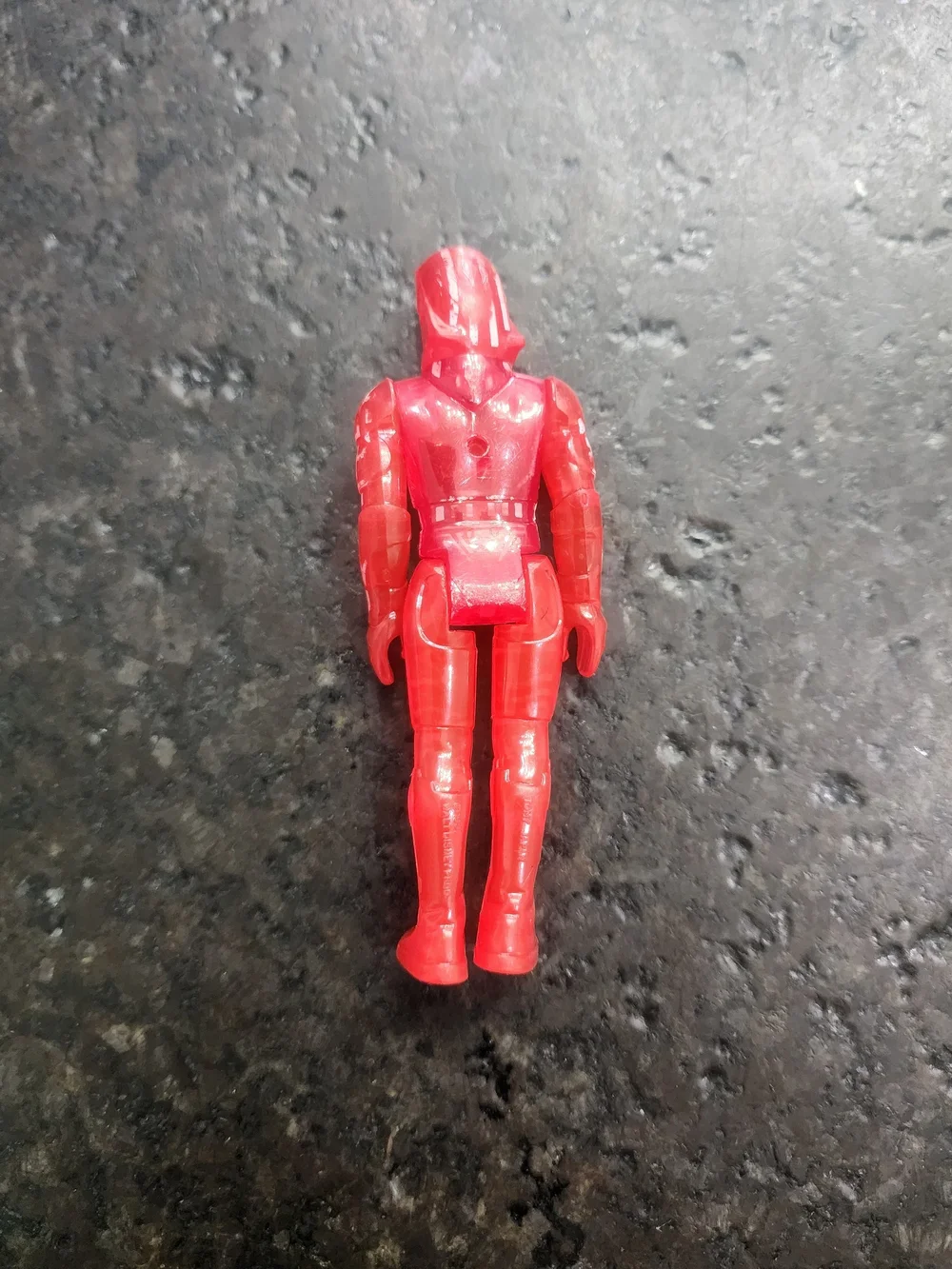 Vintage 1981 Tron Red Sark Tomy Walt Disney Movie Action Figure No Disk